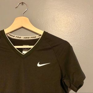 Nike Pro Dri-fit Black Short Sleeve Tee
